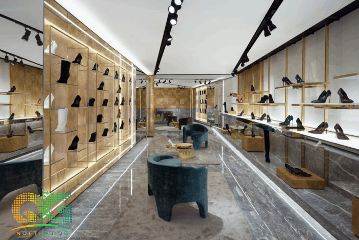 Top 10 mẫu thiết kế cửa hàng giày dép đẹp 2020
