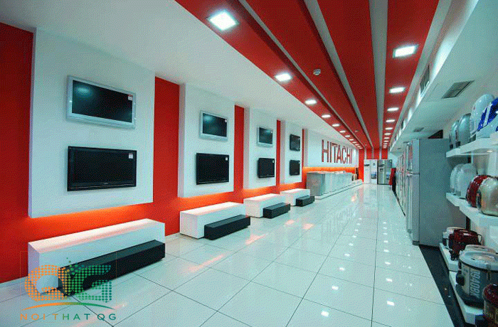 THIẾT KẾ SHOWROOM ĐIỆN MÁY