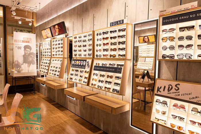 Thiết kế cửa hàng kính mắt