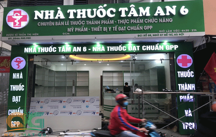 Biển hiệu nhà thuốc