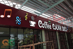 Bảng hiệu quán cafe đẹp