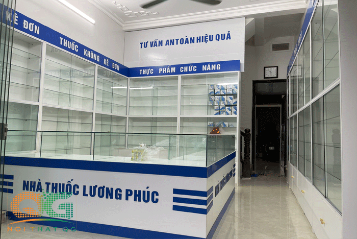 Thiết kế nhà thuốc tây gpp đẹp