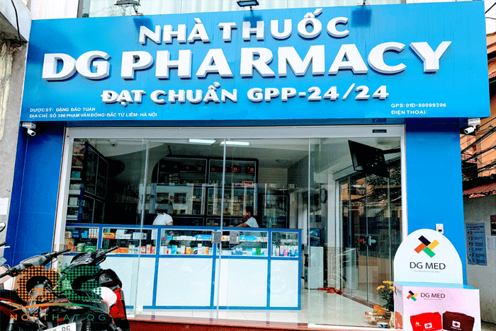 Biển nhà thuốc đẹp