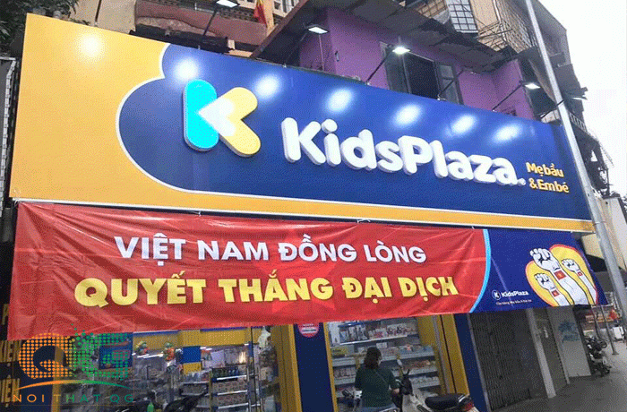 biển quảng cáo shop me và bé