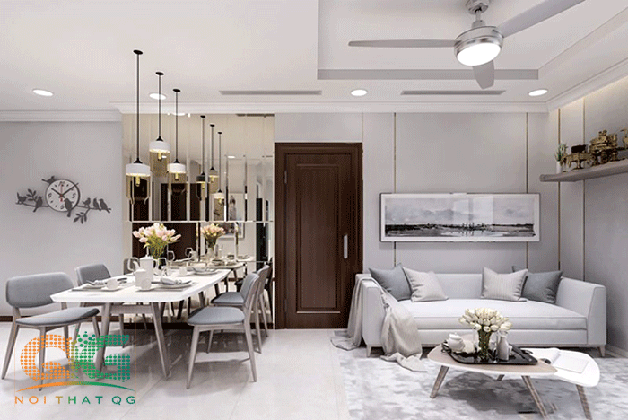 Thiết kế nội thất chung cư 60m2